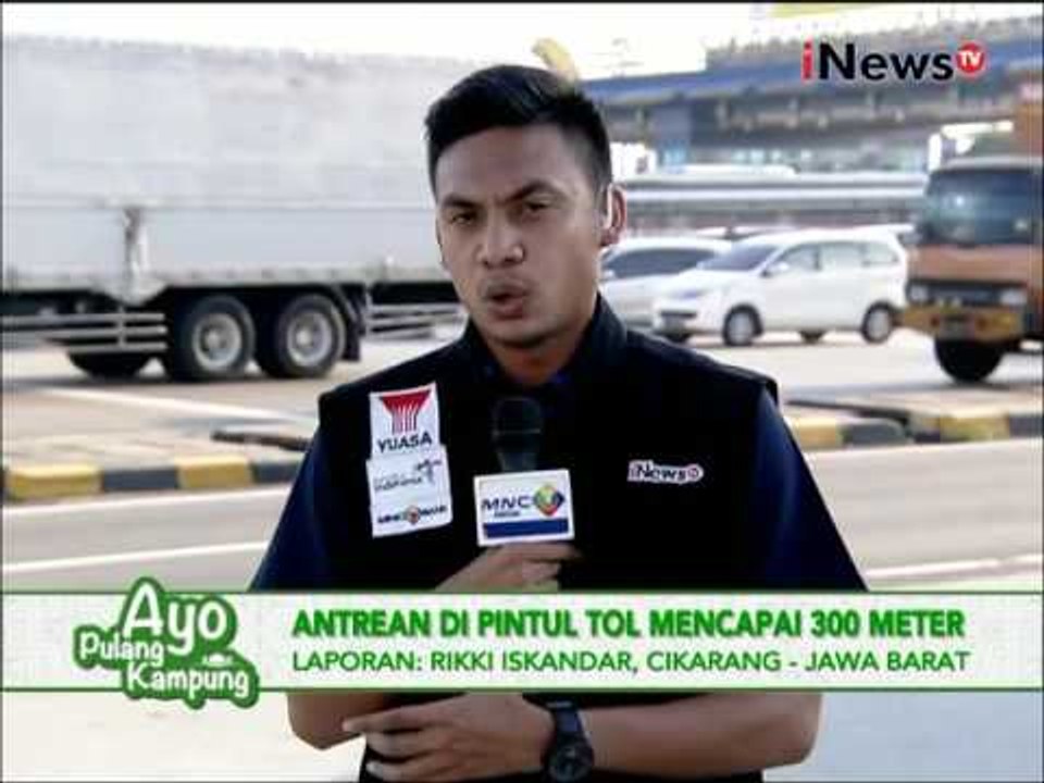 Live Report : Arus Balik 2016, pantauan lalu lintas di Tol Cikarang, Jawa Barat - iNews Petang 14/07