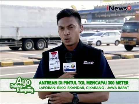 Live Report : Arus Balik 2016, pantauan lalu lintas di Tol Cikarang, Jawa Barat - iNews Petang 14/07