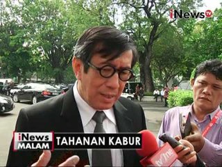 Tahanan kabur terekam CCTV di bantu sang istri - iNews Malam 13/07