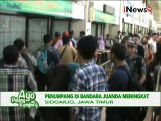 Arus balik lebaran di Bandara Juanda meningkat - iNews Petang 14/07