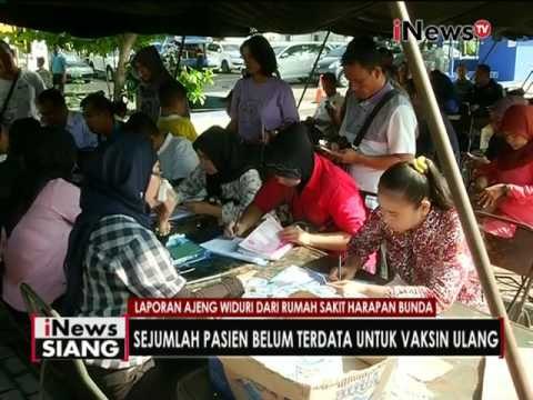 Live Report : Pemberian Vaksin ulang di Rumah Sakit Harapan Bunda Jakarta - iNews Siang 18/07