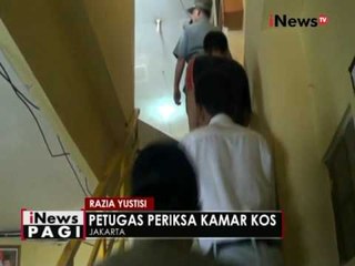 Tertibkan pendatang baru ke Jakarta, petugas periksa kamar kos - iNews Pagi 19/07