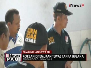 Télécharger la video: Tragis, siswi SD umur 10 tahun diperkosa dan dibunuh dipekarangan - iNews Pagi 19/07