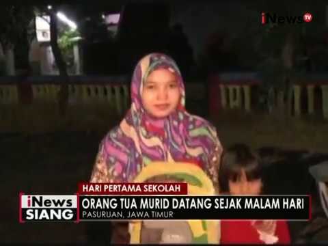 Agar kebagian bangku, siswa SD di Bogor berangkat sekolah pagi buta - iNews Siang 18/07