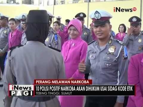 10 oknum polisi di Tebing Tinggi, Sumut akan dihukum usai sidang kode etik - iNews Pagi 21/07