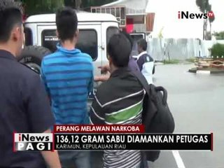 Warga Johar, Malaysia berhasil diamankan saat membawa paket sabu - iNews Pagi 21/07