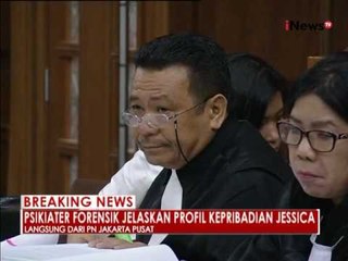 Sidang lanjutan Jessica ke 13, menghadirkan 3 saksi ahli dari RSCM 11 - iNews Breaking News 18/08