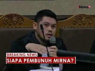 Sidang lanjutan Jessica ke 13, menghadirkan 3 saksi ahli dari RSCM 13 - iNews Breaking News 18/08