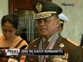 Panglima TNI Gatot Nurmantyo meminta maaf atas perlakuan anak buahnya di Medan - iNews Siang 19/08