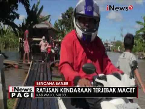 Akibat terendam banjir, jalan di Wajo Sulsel terputus - iNews Pagi 20/07