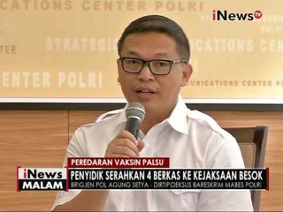 Proses pelimpahan berkas penyidikan vaksin palsu mulai diberikan ke Kejaksaan - iNews Malam 21/07