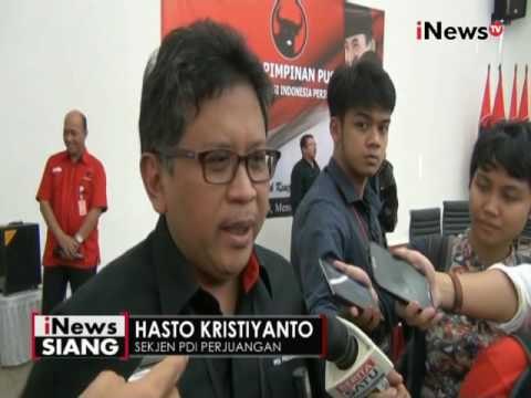 PDI-P telah pilih 5 nama bakal calon Gubernur sebagai penantang Ahok - iNews Siang 22/07