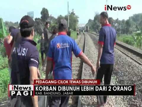 Heboh!! warga temukan jenazah dengan banyak luka bacok di rel kereta - iNews Pagi 25/07