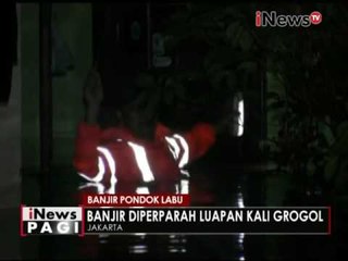 Sempat diguyur hujan deras, ratusan rumah di Pondok Labu, Jakarta terendam banjir - iNews Pagi 25/07
