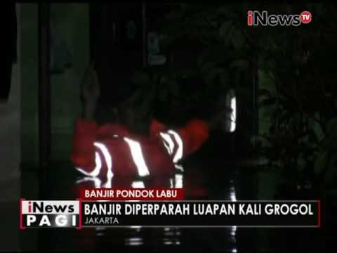 Sempat diguyur hujan deras, ratusan rumah di Pondok Labu, Jakarta terendam banjir - iNews Pagi 25/07