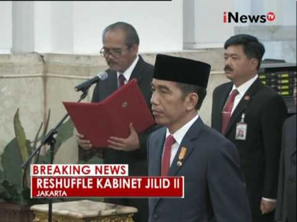 Live Istana Negara, pelantikan 13 Menteri baru 02 - iNews Breaking News 27/07