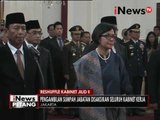 Reshuffle Kabinet Jilid II, Presiden lantik 12 menteri dan kepala BKPM - iNews Petang 27/07