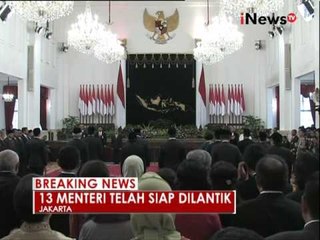 Live Istana Negara, pelantikan 13 Menteri baru 01 - iNews Breaking News 27/07