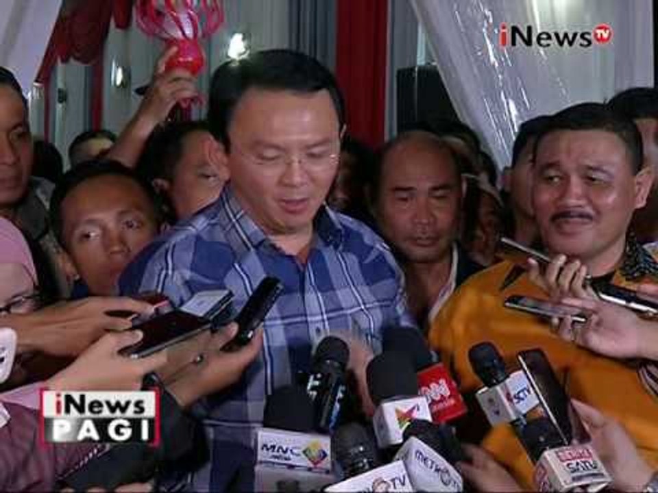 Awal memilih maju Independen, kini Ahok memilih maju dengan dukungan parpol - iNews Pagi 28/07