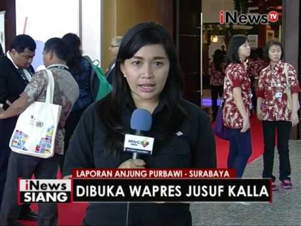 Live Report : Pembukaan acara Prepcom III UN Habitat di Surabaya - iNews Siang 25/07