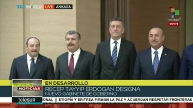 teleSUR Noticias: Erdogan tomó la presidencia de Turquía