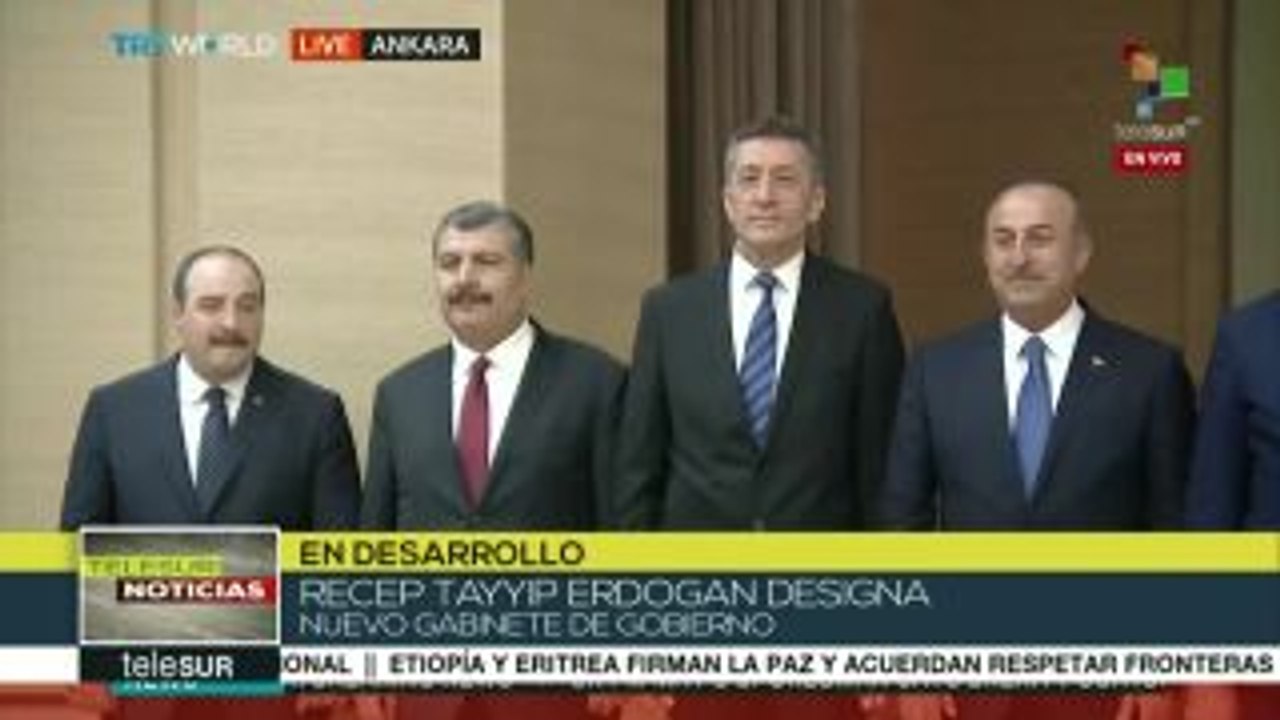 teleSUR Noticias: Erdogan tomó la presidencia de Turquía