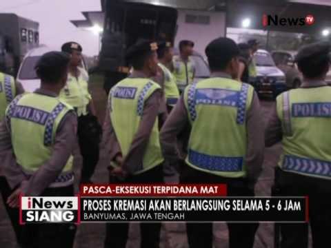 Jenazah terpidana mati Humprey Ejike tiba di pelabuhan Giri Laya, Banyumas - iNews Siang 29/07