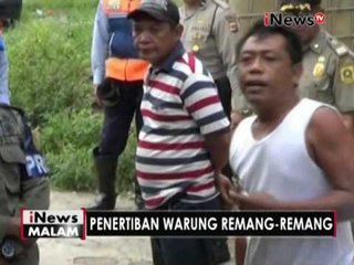 Download Video: Penertiban warung remang - remang di Bogor, diwarnai adu mulut - iNews Malam 28/07