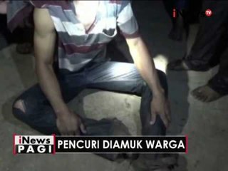 Video herunterladen: Ketangkap mencuri, pelaku abis babak belur dihajar warga di Sumut - iNews Pagi 02/08