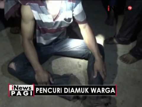 Ketangkap mencuri, pelaku abis babak belur dihajar warga di Sumut - iNews Pagi 02/08