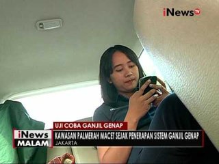 Selama penerapan plat ganjil genap, Pemprov masih berikan jalur alternatif - iNews Malam 01/08