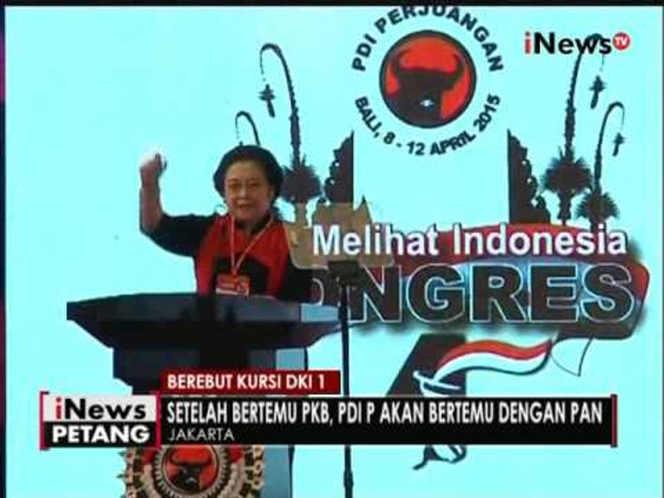 Bursa Calon Gubernur DKI semakin panas, PDIP & PKB lakukan penjajakan koalisi - iNews Petang 02/08