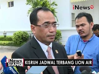 Kisruh jadwal terbang Lion Air - iNews Siang 02/08