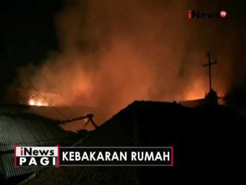 Permukiman padat di Tanah Abang kebakaran, 6 rumah ludes dilalap si jago merah - iNews Pagi 04/08