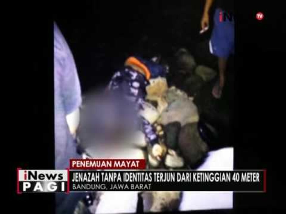 Warga Soreang Bandung temukan 1 jenazah tanpa identitas dibawah jembatan - iNews Pagi 04/08