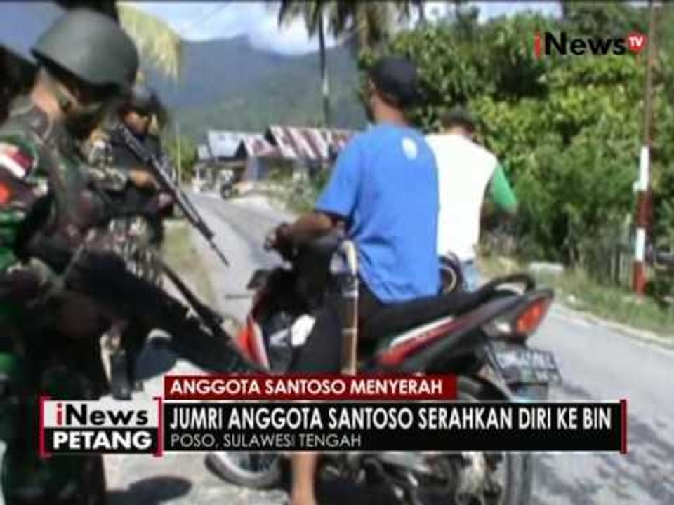 1 dari 18 orang anggota kelompok Santoso menyerahkan diri - iNews Petang 05/08