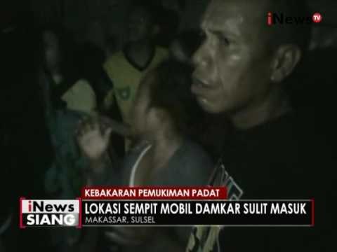 7 rumah warga di Makassar juga ludes dilahap api - iNews Siang 08/08