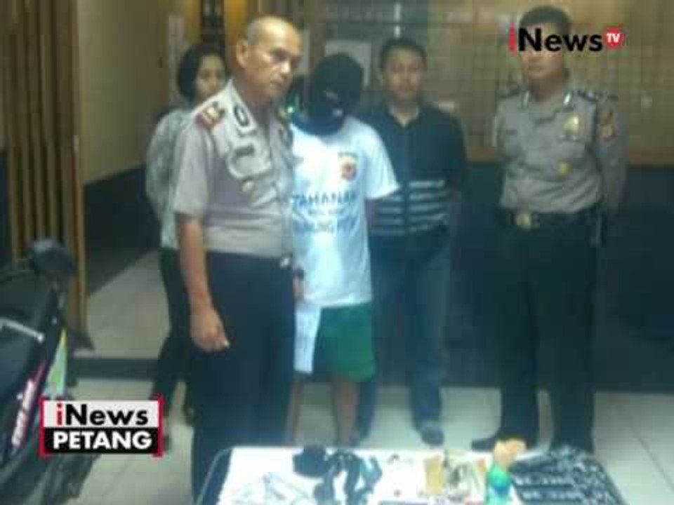 Polsek GN Putri tangkap seorang pengedar narkoba - iNews Petang 09/08