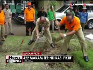 Dinas pertamanan dan Pemakaman DKI, kembali gali makam fiktif baru - iNews Petang 09/08