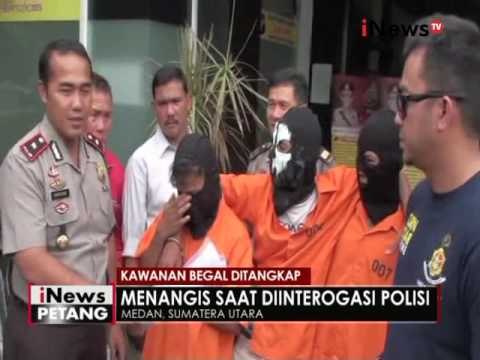 4 orang kawanan begal sadis si Medan, ditangkap Polsek Medan - iNews Petang 09/08