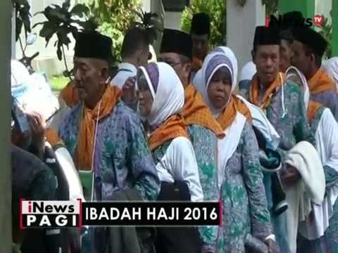 Cahaya Baitullah, kloter pertama jemaah haji Kab. Tegal diberangkatkan - iNews Pagi 10/08
