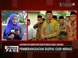 Live Report : Siti Hendryanti, Pemberangkatan Ibadah Haji 2016 - iNews Pagi 09/08