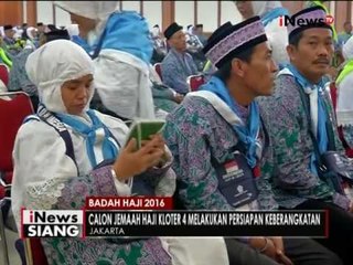 Cahaya Baitullah, calon haji asal DKI Jakarta diberangkatkan dari Bandara Halim - iNews Siang 11/08