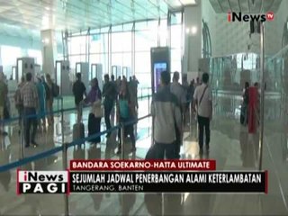 Pasca keterlambatan sejumlah penerbangan, Terminal 3 Ultimate berjalan normal - iNews Pagi 11/08