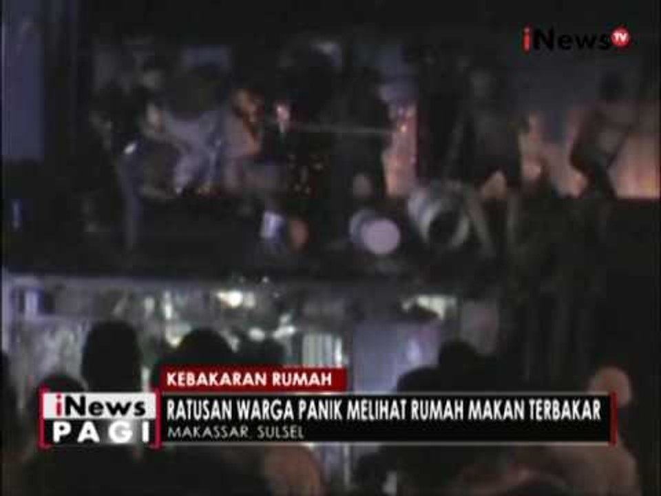 Diduga ledakan tabung gas, rumah makan di Makassar ludes terbakar - iNews Pagi 11/08