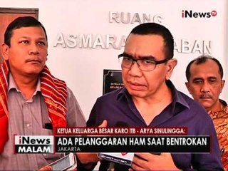 Terkait bentrokan aparat & warga Karo, Komnas HAM temukan beberapa fakta baru - iNews Malam 11/08