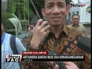 Setelah dikabarkan memiliki kewarganegaraan ganda, nasib Menteri ESDM terancam - iNews Pagi 15/08
