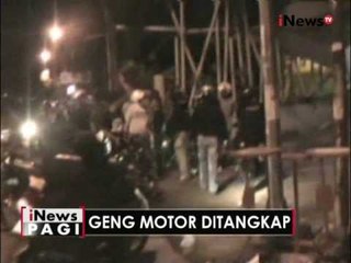 Polres Makassar tangkap kawanan geng motor yang akan menyerang permukiman warga - iNews Pagi 12/08