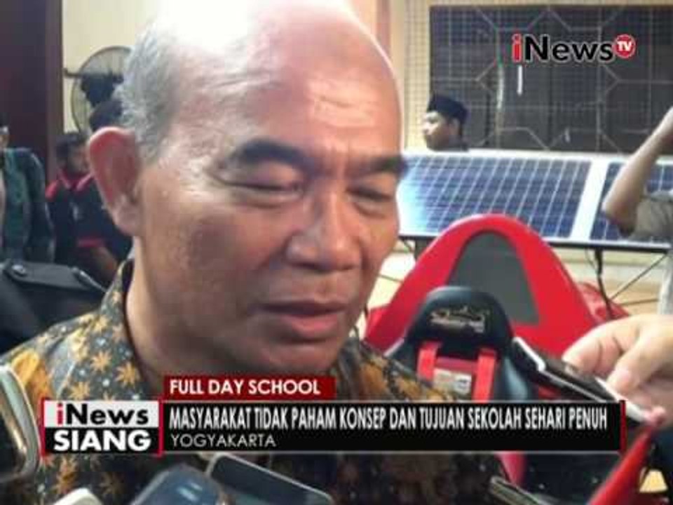 Full Day School, Mendikbud tetap lanjutkan rencana - iNews Siang 11/08