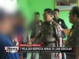 Kedapatan berpesta miras saat jam sekolah, 7 pelajar di ciduk Satpol PP - iNews Petang 11/08
